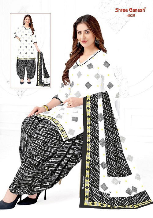 Shree Ganesh Hansika Vol 20 Patiyala Cotton Dress Material
